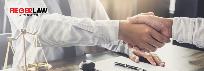 a close-up of a handshake