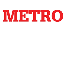 Metro logo in red and blue with the phrase 'If you see something, say something' beneath it in white.