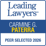 Leading Lawyers award badge for Carmine G. Paterra, peer-selected in 2026.